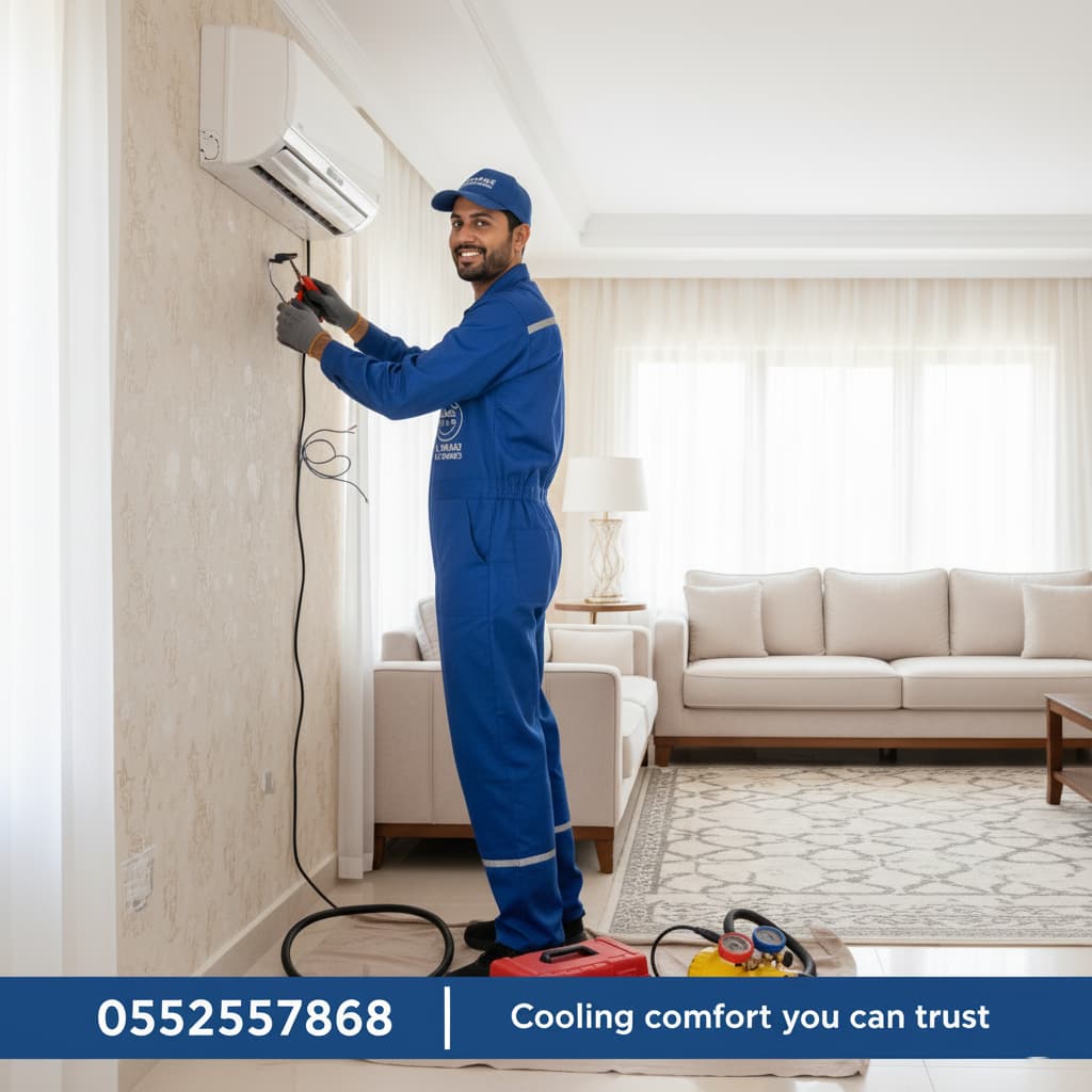 شركة فك وتركيب مكيفات بالخرج 0552557868