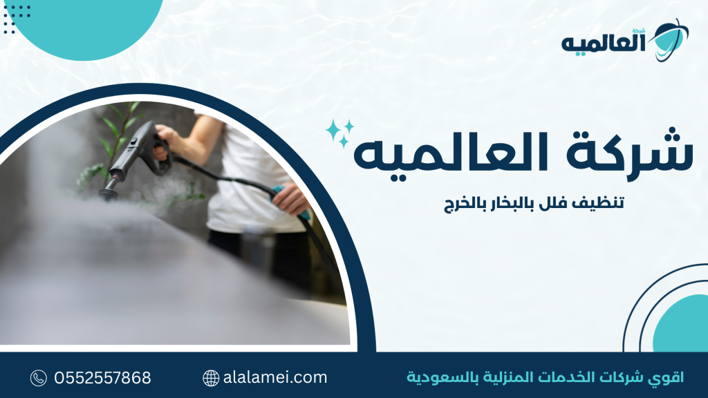 تنظيف فلل بالبخار بالخرج