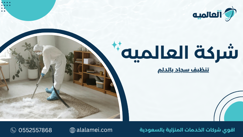 تنظيف سجاد بالدلم